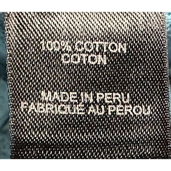 Marc Jacobs women size small Y2K puff short sleeve blue polo top cotton blouse - Picture 11 of 11